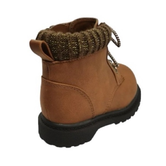 Wonder Nation Sweater Boots With Zipper - Picture 3 of 9